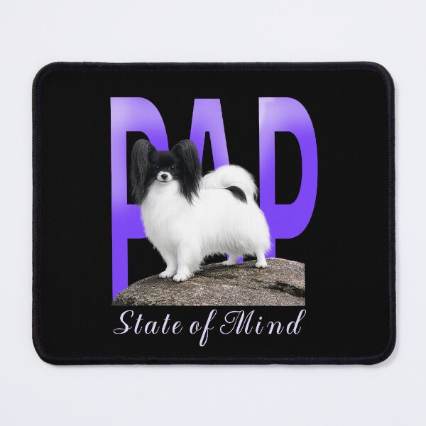 Item preview, PAP State of Mind | Elegant Papillon Dog Design designed and sold by PapillonArtStudio.