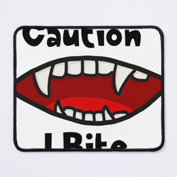 Item preview, Caution I Bite cute designed and sold by collinssolArt.