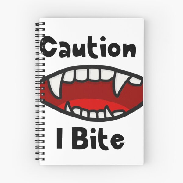 Item preview, Caution I Bite cute designed and sold by collinssolArt.
