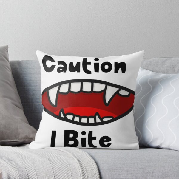 Item preview, Caution I Bite cute designed and sold by collinssolArt.