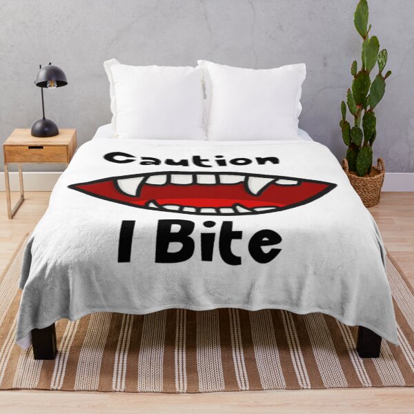 Item preview, Caution I Bite cute designed and sold by collinssolArt.