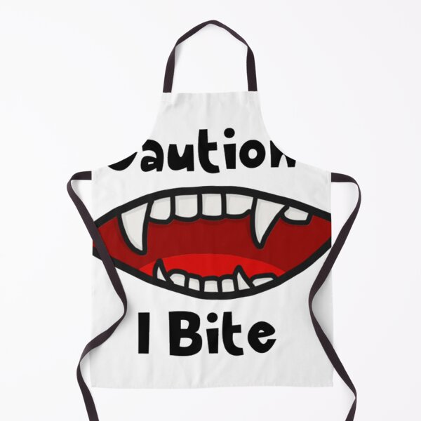 Item preview, Caution I Bite cute designed and sold by collinssolArt.