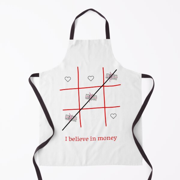 Item preview, I Believe in Money Typography T-Shirt | Wealth Mindset Graphic Tee with Tic Tac Toe Design designed and sold by TheAmorse01.