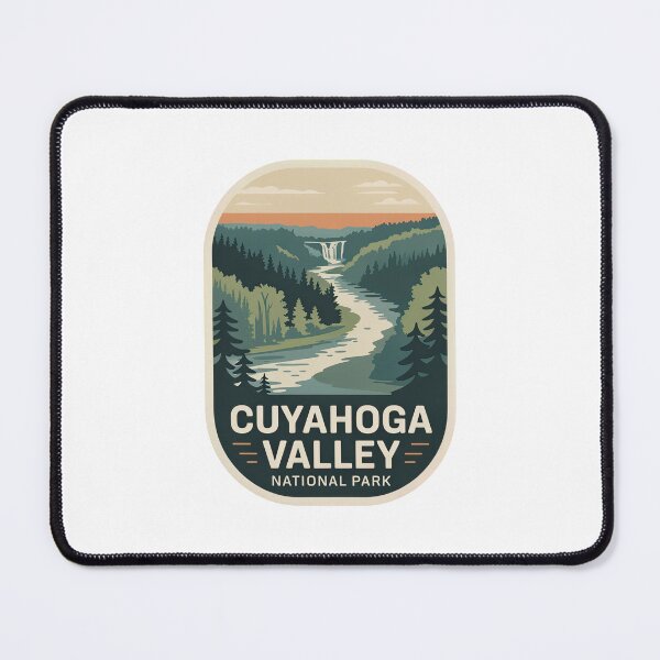 Item preview, Cuyahoga Valley National Park Vintage Travel Badge designed and sold by Teelogic.
