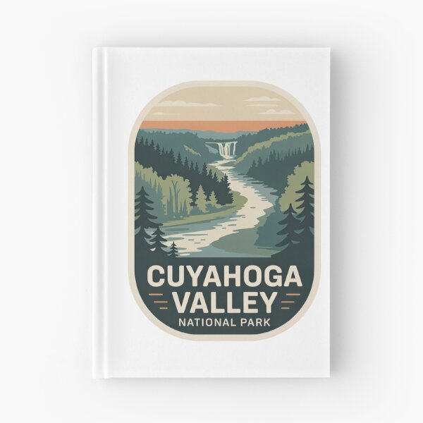 Item preview, Cuyahoga Valley National Park Vintage Travel Badge designed and sold by Teelogic.