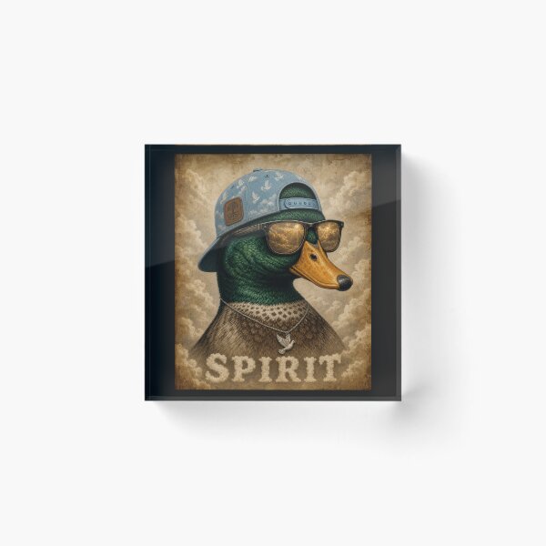 Item preview, Waterfowl in Baseball Cap Sunglasses Graphic designed and sold by Tsugraf Designs.