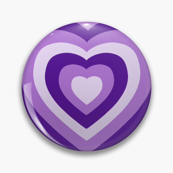 Item preview, Y2K Purple Powerpuff Heart designed and sold by FeefeeShop.