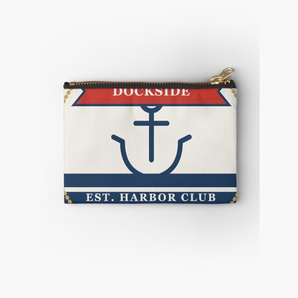 Item preview, Dockside Harbor Club Vintage Nautical Badge designed and sold by AHK18.