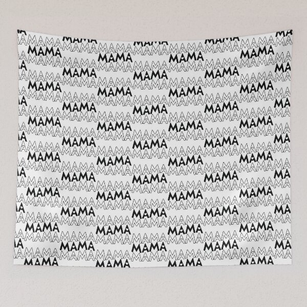 Item preview, Mama Mama Mama - Mom Quotes Retro Vintage Aesthetic Cute Motherhood Mother Day Gift designed and sold by FuzionRaptor.