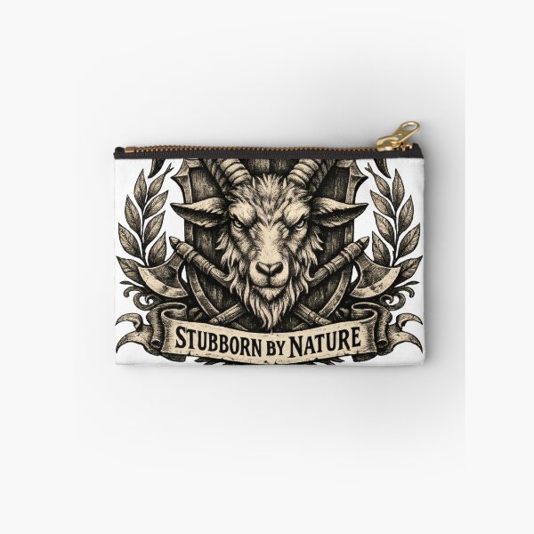 Item preview, Stubborn By Nature Goat Crest designed and sold by TheRealTaria.