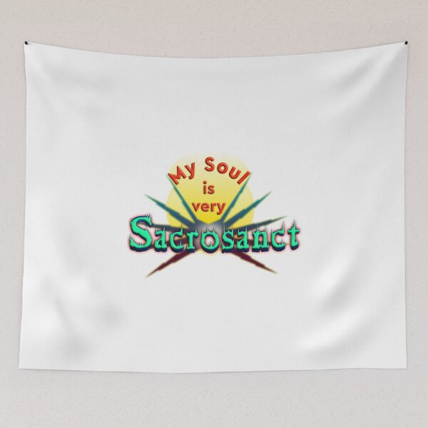 Item preview, My Soul is Very, Sacrosanct, Typography T-shirt  designed and sold by T2T-ees.