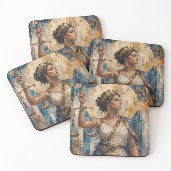Item preview, Nemesis Greek Goddess painting. designed and sold by GalleryKauffeld.
