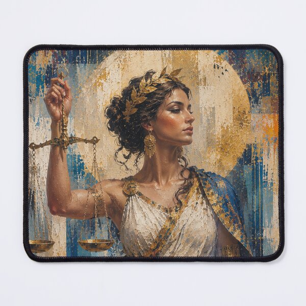 Item preview, Nemesis Greek Goddess painting. designed and sold by GalleryKauffeld.