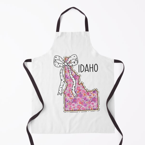 Item preview, Cute Idaho Floral Map Graphic Coquette Bow Design designed and sold by Paper Drip.