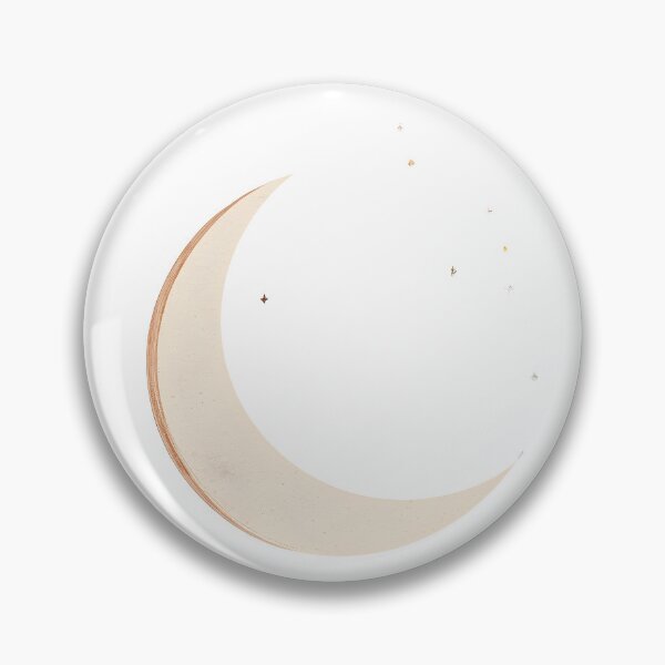 Item preview, Minimalist Celestial Crescent Moon Art designed and sold by VINTOR-.
