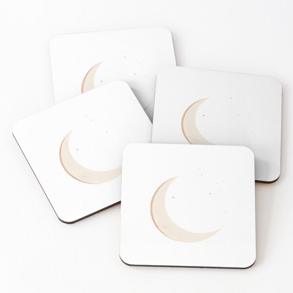 Item preview, Minimalist Celestial Crescent Moon Art designed and sold by VINTOR-.