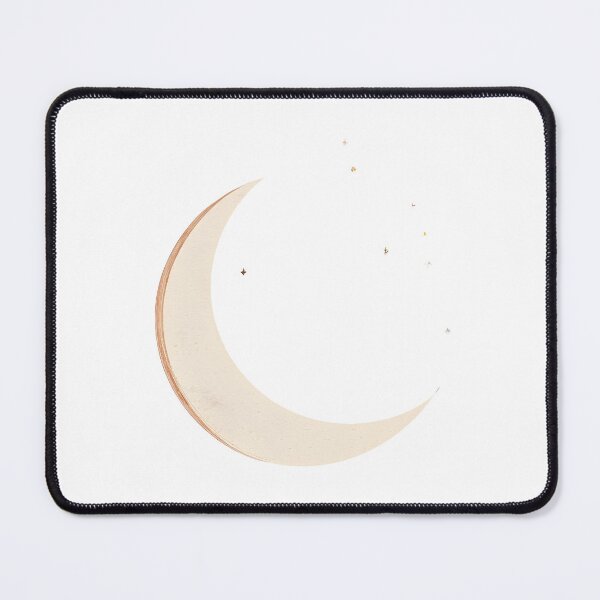Item preview, Minimalist Celestial Crescent Moon Art designed and sold by VINTOR-.
