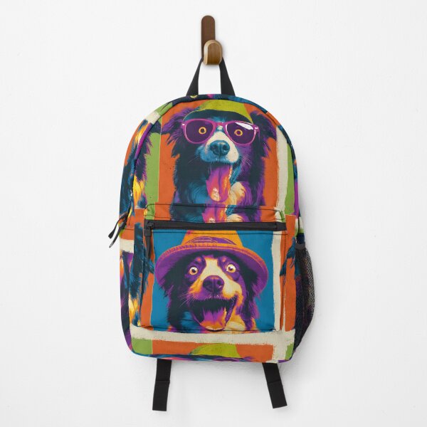 Item preview, Funny Border Collie Lover Vintage Herding Mom Dad Pop Art designed and sold by SecretDicer.