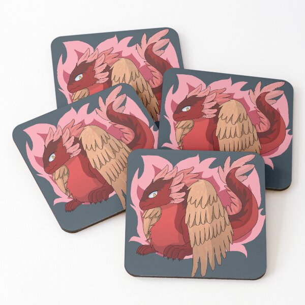 Item preview, Phoenix Dragon with Flames designed and sold by The Indigo Dragon.