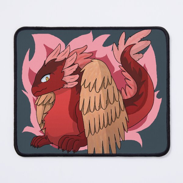 Item preview, Phoenix Dragon with Flames designed and sold by The Indigo Dragon.