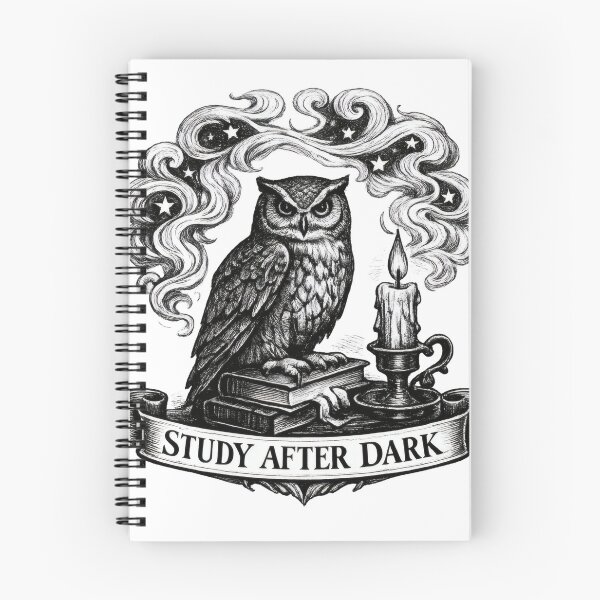 Item preview, Study After Dark Owl Candle designed and sold by TheRealTaria.