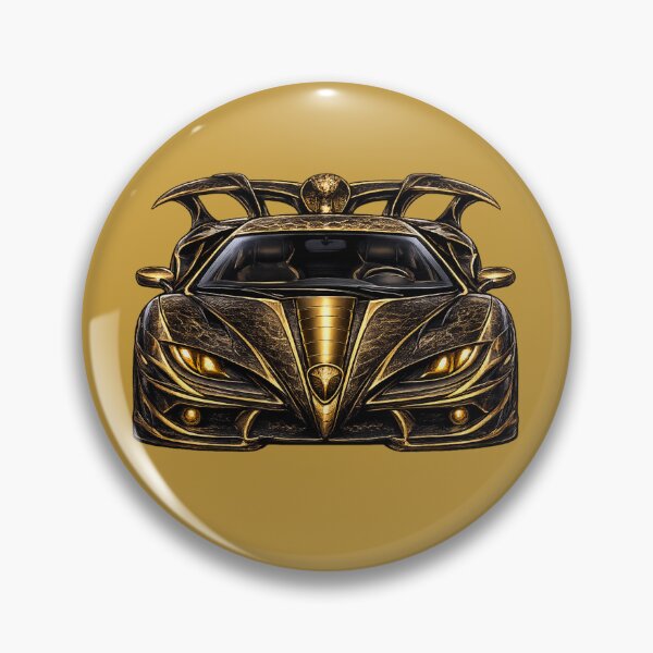 Item preview, BV-LCB — Black Hypercar — Front View designed and sold by BROHLine Studio.