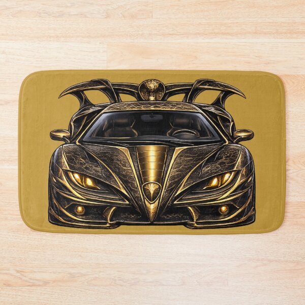 Item preview, BV-LCB — Black Hypercar — Front View designed and sold by BROHLine Studio.