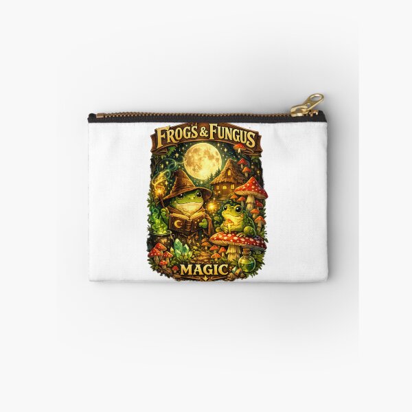 Item preview, Title Frogs and Fungus Moonlit Magic designed and sold by Mosslume Studio.