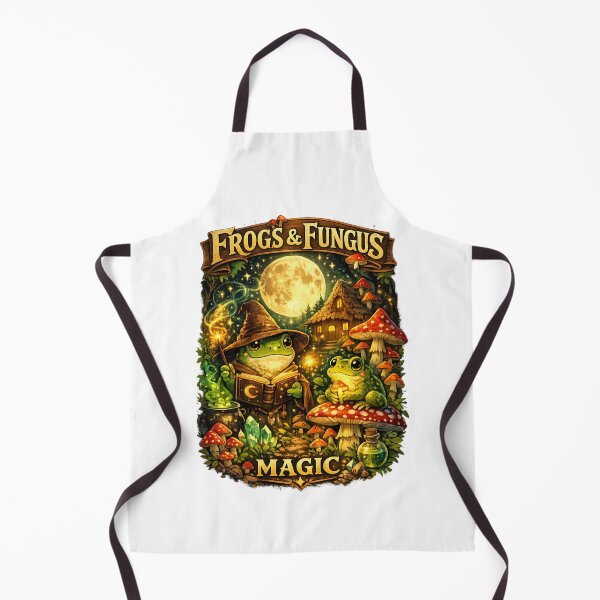 Item preview, Title Frogs and Fungus Moonlit Magic designed and sold by Mosslume Studio.