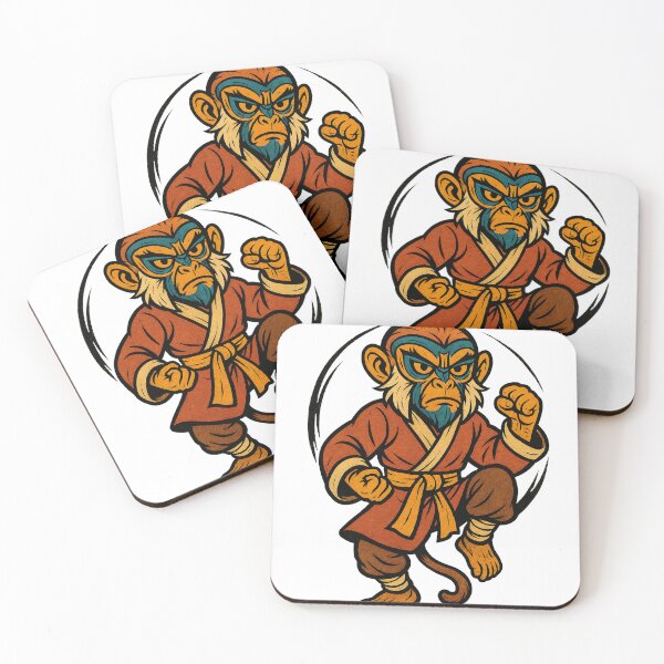 Item preview, Monkey Warrior – Martial Arts Fighter designed and sold by trpa04.