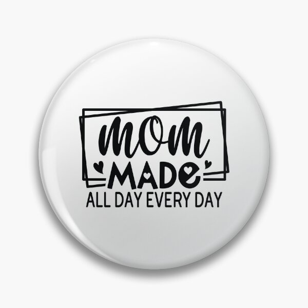 Item preview, Mom Made All Day Every Day - Mom Quotes Retro Vintage Aesthetic Cute Motherhood Mother Day Gift designed and sold by FuzionRaptor.