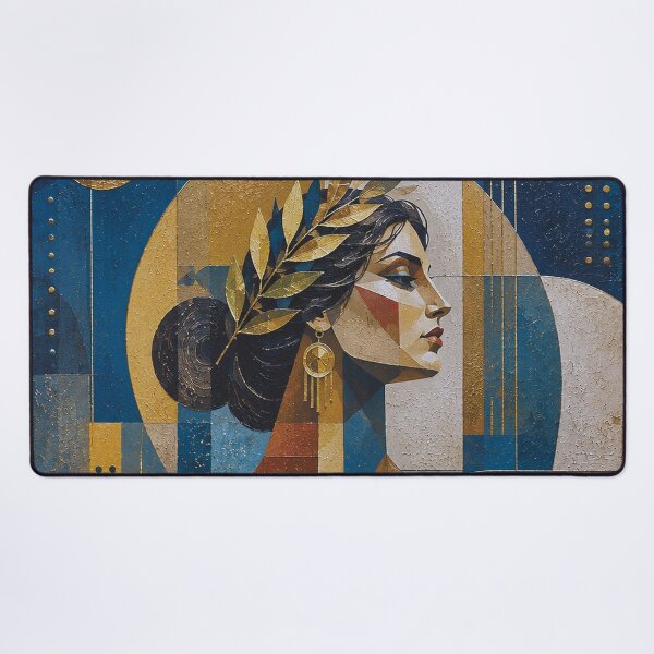 Item preview, Greek Goddess Nemesis painting. designed and sold by GalleryKauffeld.