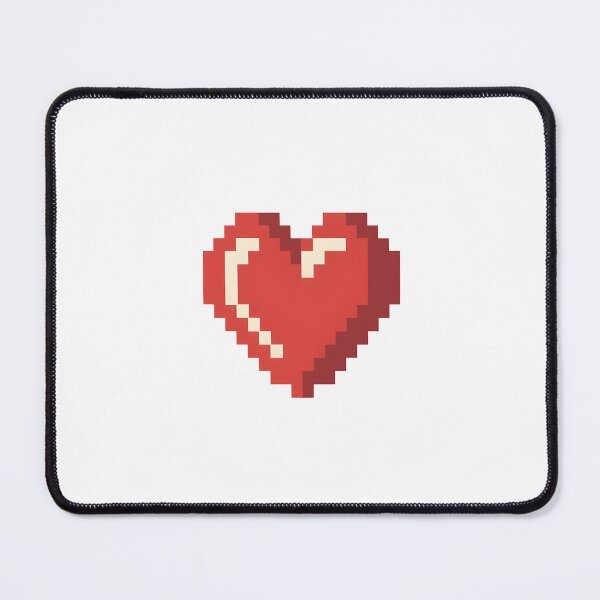 Item preview, Retro Pixel Art Heart 8-Bit Design designed and sold by VINTOR-.