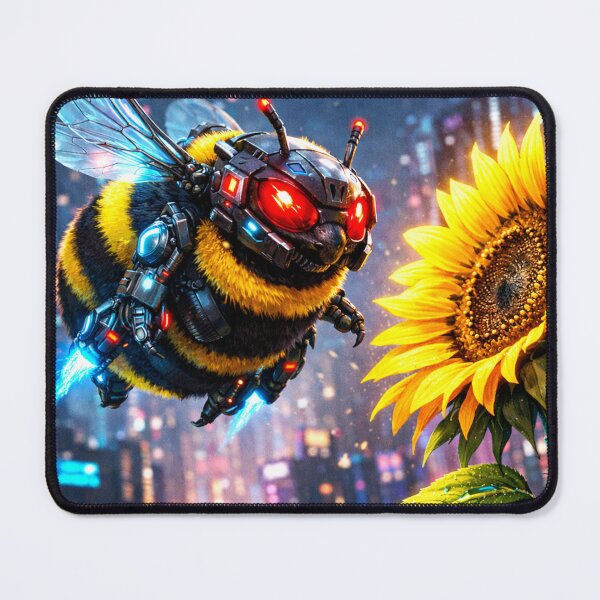 Item preview, Bumblebee with sunflower designed and sold by jumapa.