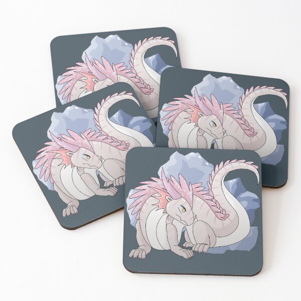 Item preview, Red Ice Dragon with Iceberg designed and sold by The Indigo Dragon.