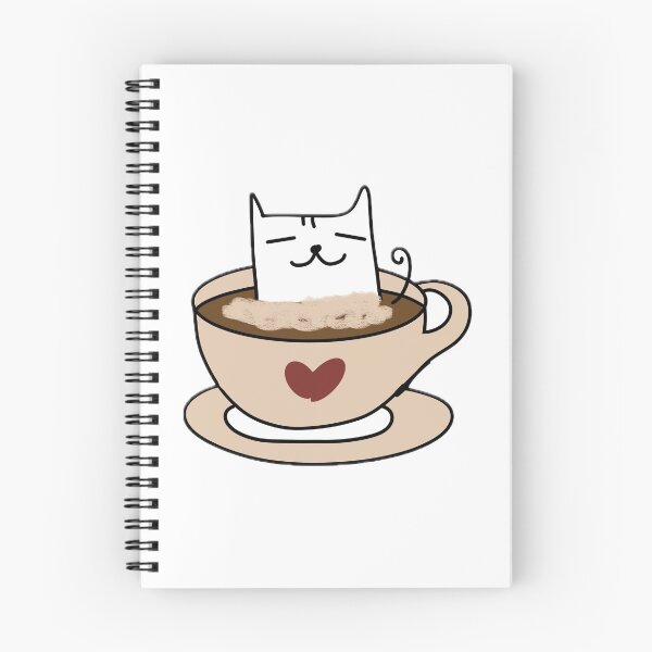Item preview, cat in a cup of coffee designed and sold by coszee.