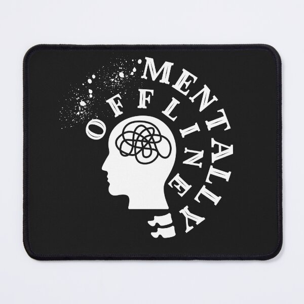Item preview, Mentally Offline Introvert Humor Quote T-Shirt designed and sold by RteesStudio.
