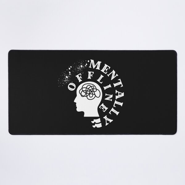 Item preview, Mentally Offline Introvert Humor Quote T-Shirt designed and sold by RteesStudio.