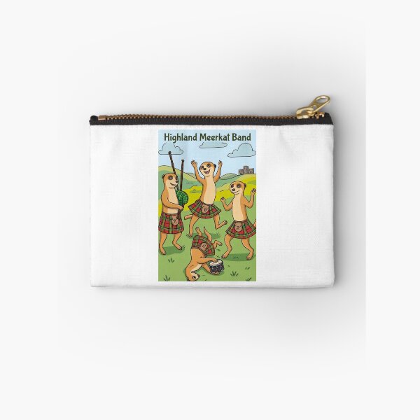 Item preview, Cute Highland Meerkat Band – Scotland Adventure designed and sold by BCapybara.