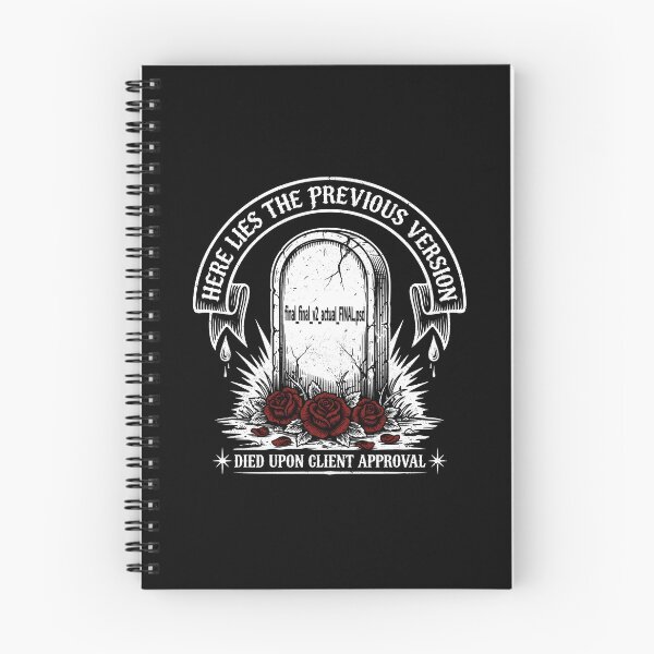 Item preview, Here Lies The Previous Version Died Upon Client Approval PSD Tombstone designed and sold by Enea Kelo.