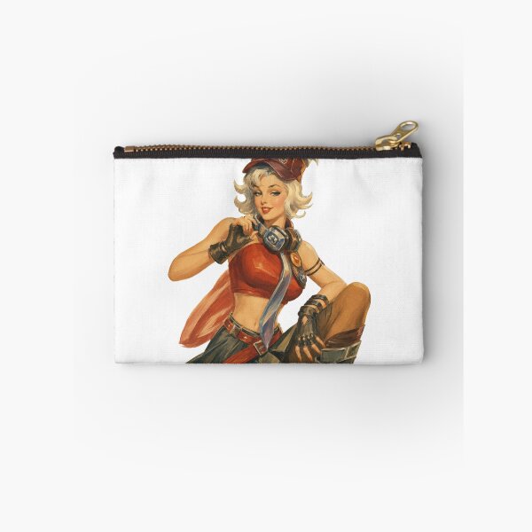 Item preview, Retro College Rebel Pin Up | Original Vintage Geek Girl Illustration designed and sold by Cosplayvintage.