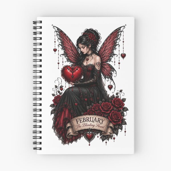 Item preview, February Bleeding Heart Gothic Fairy designed and sold by RoPrincess.
