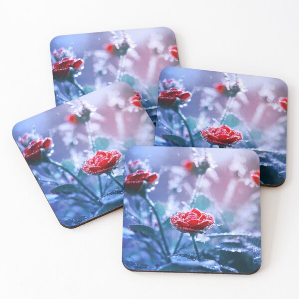 Item preview, Rainy Red Roses in Atmospheric Light designed and sold by londonartworks.