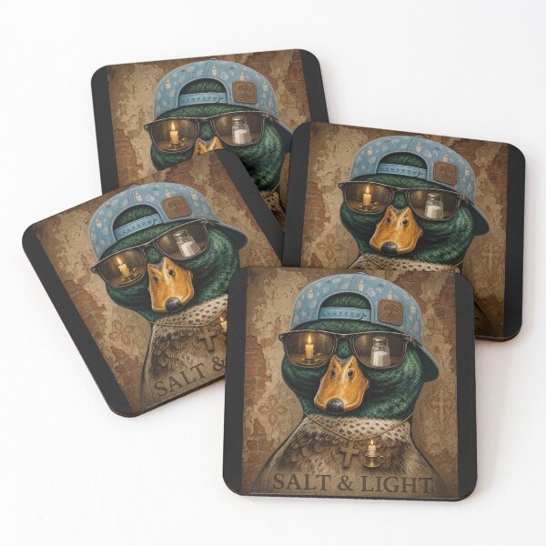 Item preview, Quirky Water Fowl Cap Shades Candle Condiment designed and sold by Tsugraf Designs.