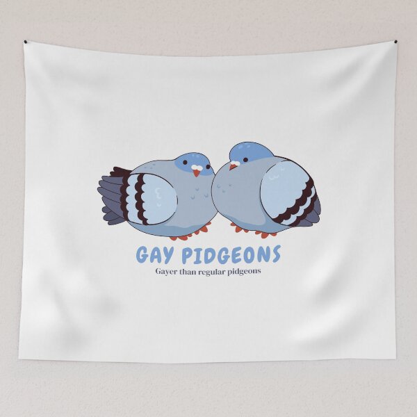 Item preview, Gay Pidgeons designed and sold by TheWizardRyn.