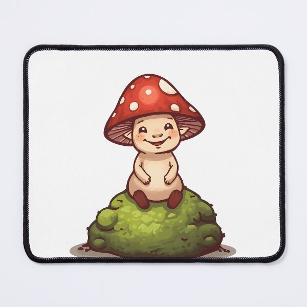 Item preview,  Cute Goblincore Mushroom Character  designed and sold by VINTOR-.