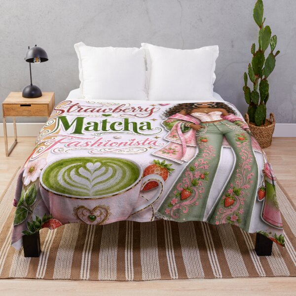 Item preview, Strawberry Matcha Collage designed and sold by K3DreamKreations .