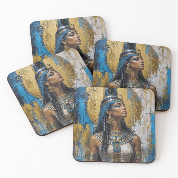 Item preview, Egyptian Goddess Nephthys painting. designed and sold by GalleryKauffeld.