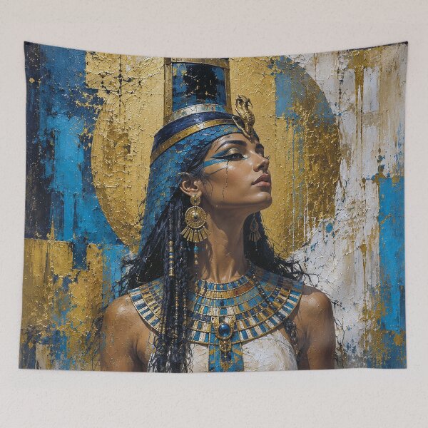 Item preview, Egyptian Goddess Nephthys painting. designed and sold by GalleryKauffeld.