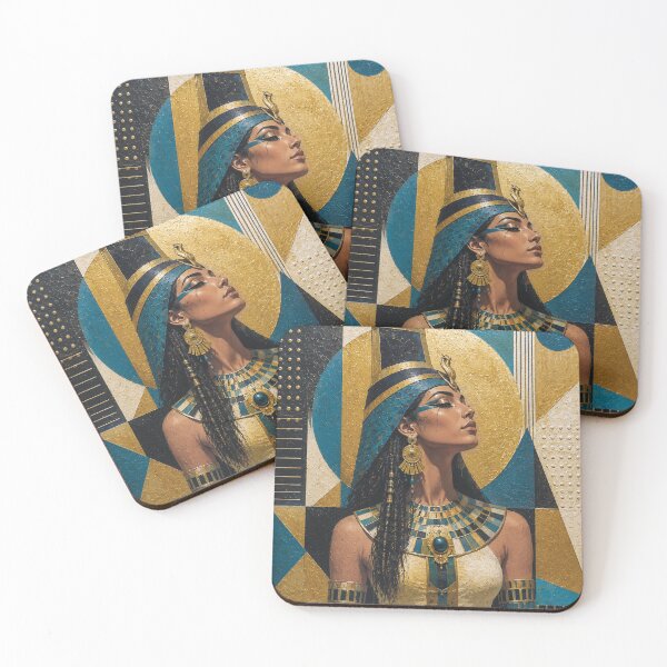 Item preview, Nephthys Egyptian Goddess painting. designed and sold by GalleryKauffeld.